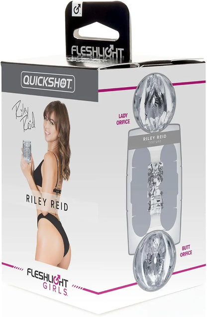 Fleshlight Girls Riley Reid Quickshot Open-Ended Realistic Masturbator