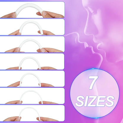 7-Piece Silicone Urethral Sound and Urinary Dilator Set for Men