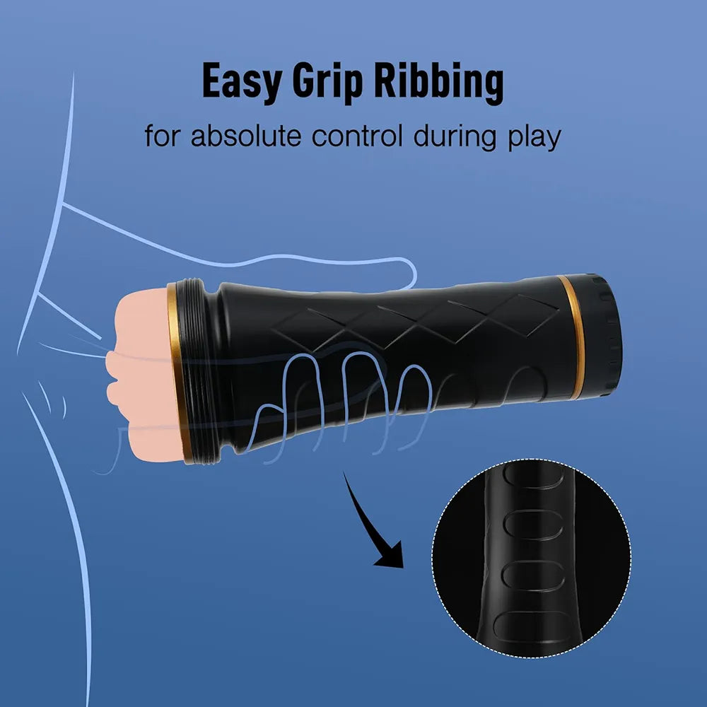 Tracy's Dog Realistic Male Masturbator Cup - Premium Lifelike Textured Pocket Pussy Stroker for Men
