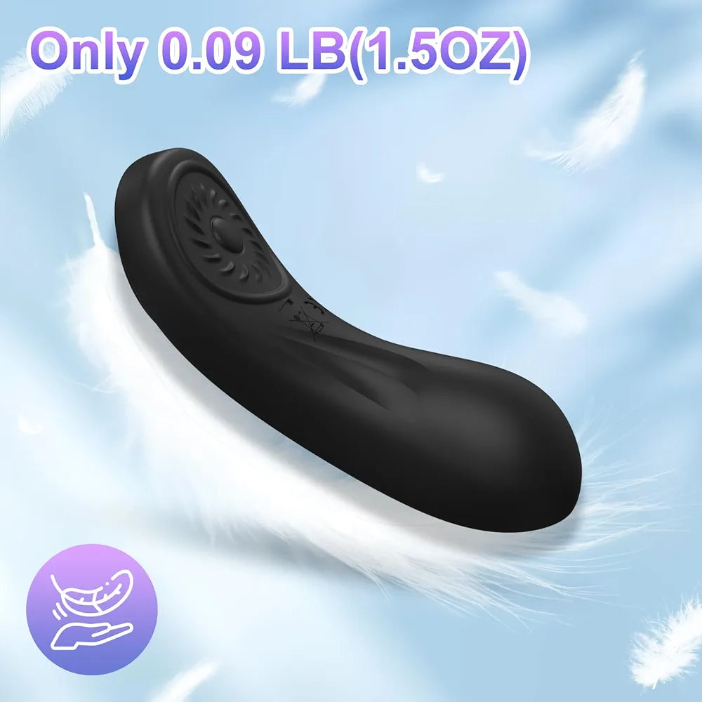Butterfly Wearable Clitoral Vibrator with Remote Control, Magnetic Closure, and 7 Whisper-Quiet Vibration Modes