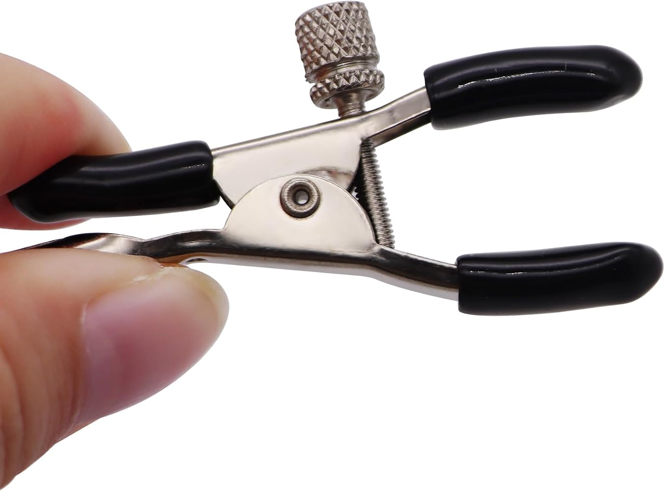 Adjustable Stainless Steel Nipple Clamps for Couples Erotic Stimulation
