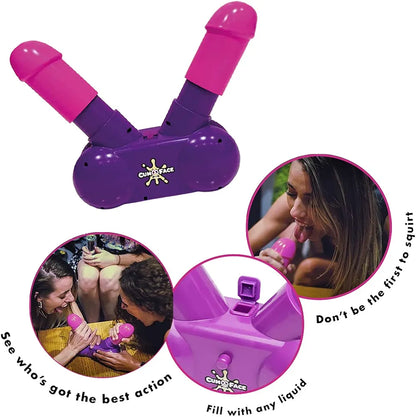Fastest Wanker Challenge: Dual Pump Action Adult Party Game