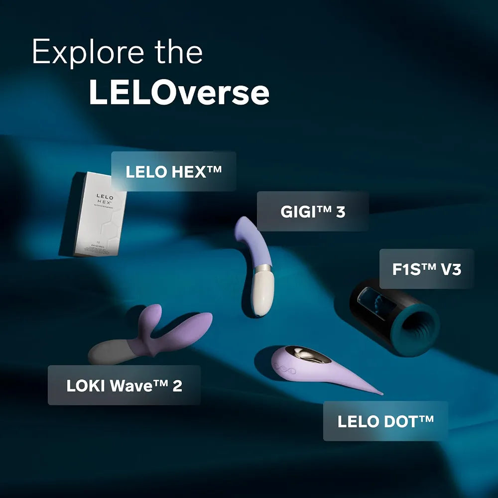 LELO Hugo 2 App-Controlled Prostate Massager - Waterproof Rechargeable Black