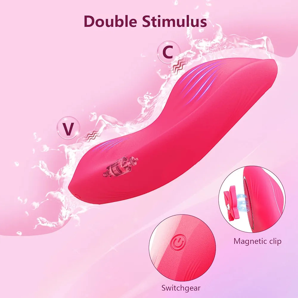 Butterfly Wearable App-Controlled Panty Vibrator - 9 Vibration Modes, Waterproof & Rechargeable