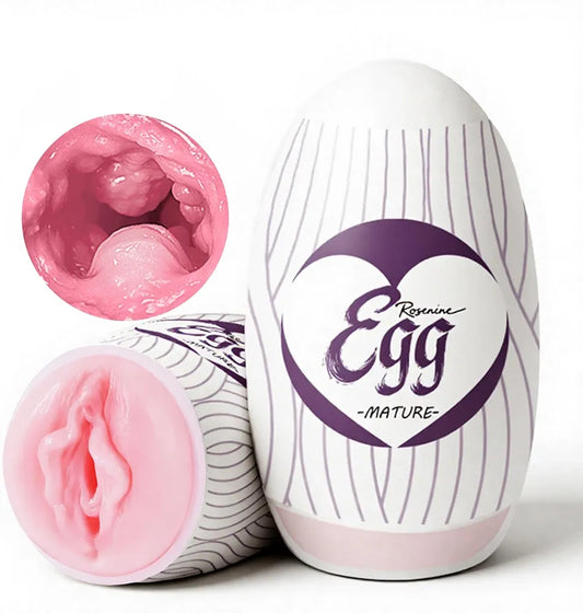 Ultra-Stretchy Realistic Handheld Male Masturbator Cup with 3D Lifelike Vagina Texture and Strong Suction