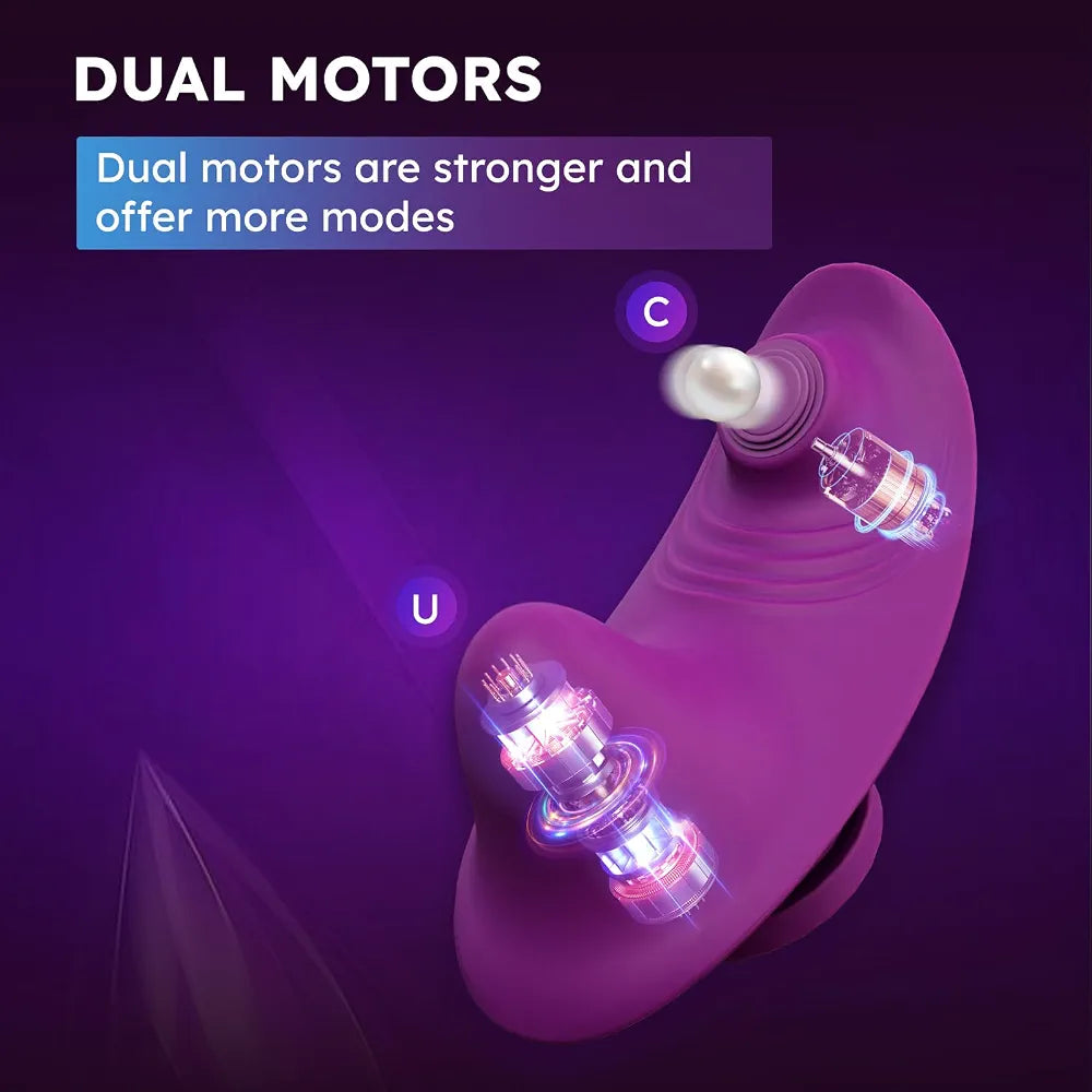 Butterfly Panty Vibrator with Remote: 14 Vibration Modes for Clitoral and G-Spot Stimulation