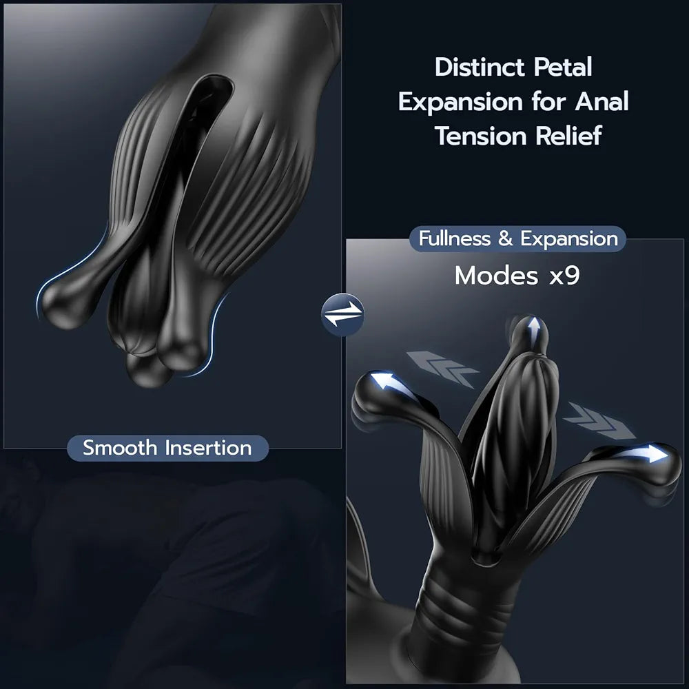AI-Powered Prostate Massager with App-Controlled Thrusting and Vibration