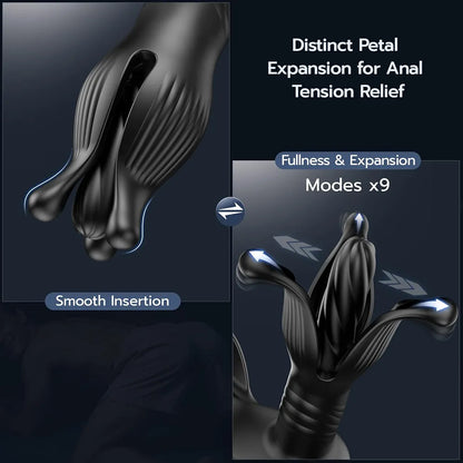 AI-Powered Prostate Massager with App-Controlled Thrusting and Vibration