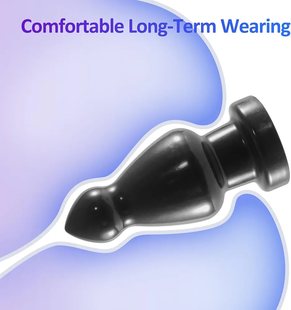 Premium Extra-Large Silicone Anal Training Beads with Suction Base