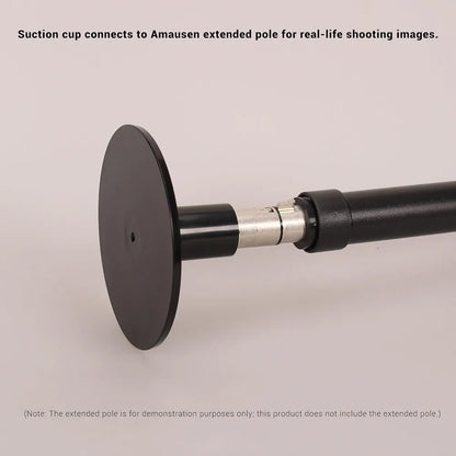 Amausen Universal 3XLR Dildo Holder Attachment for Sex Machines with 3.9-Inch Suction Cup Adapter