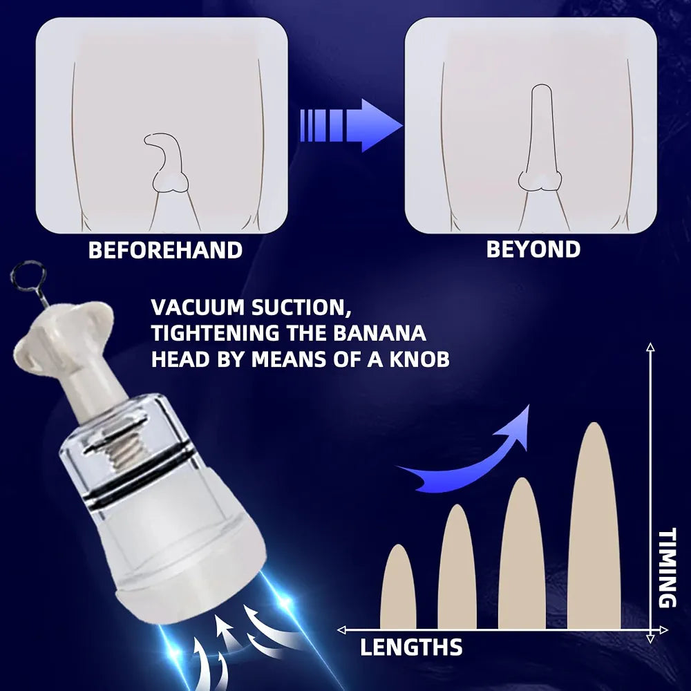Professional 3-in-1 Penis Traction & Stretching Kit with Silicone Sleeve, Pump, and Adjustable Straps for Male Enhancement