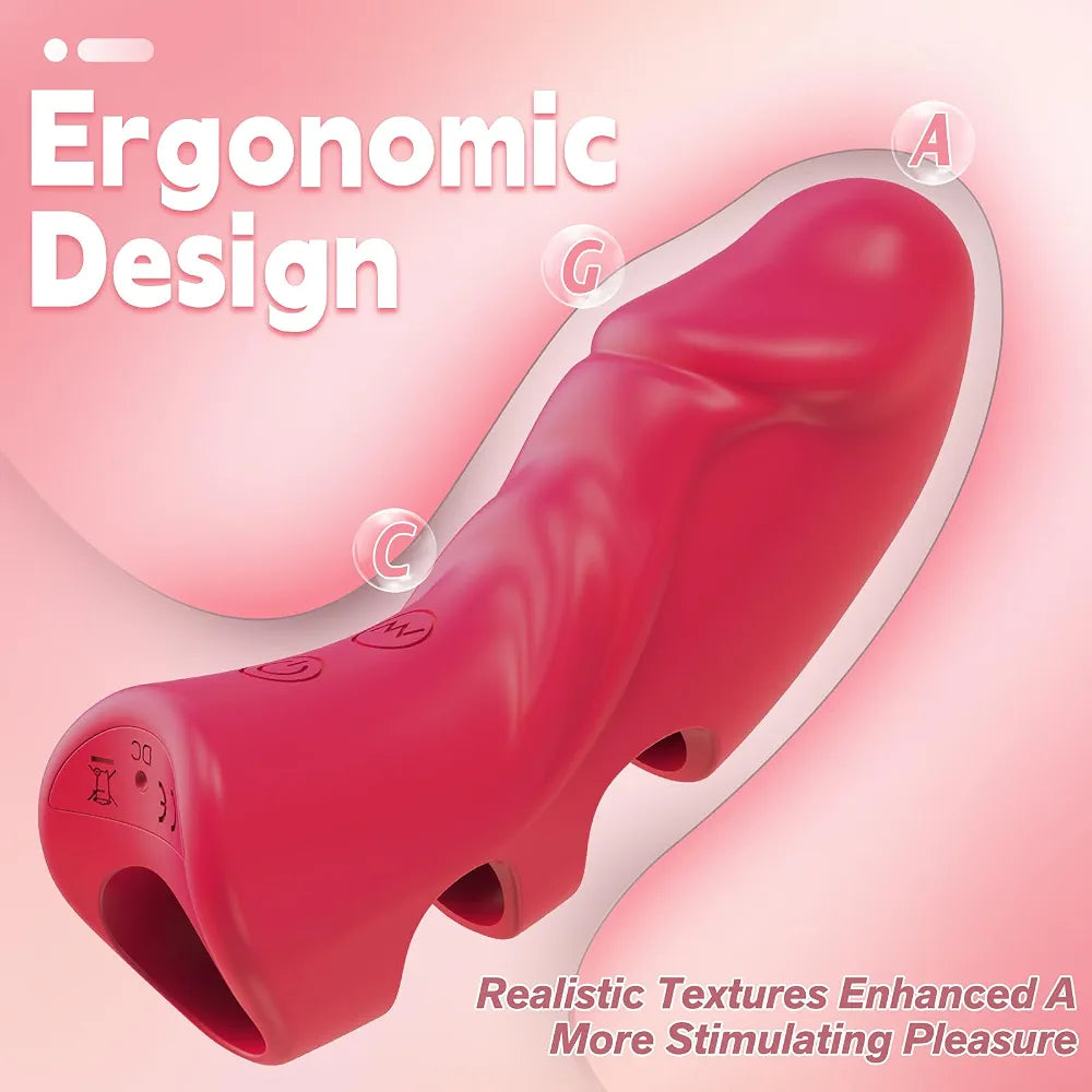 Discreet Mini Finger Vibrator for Targeted Clitoral and G-Spot Stimulation
