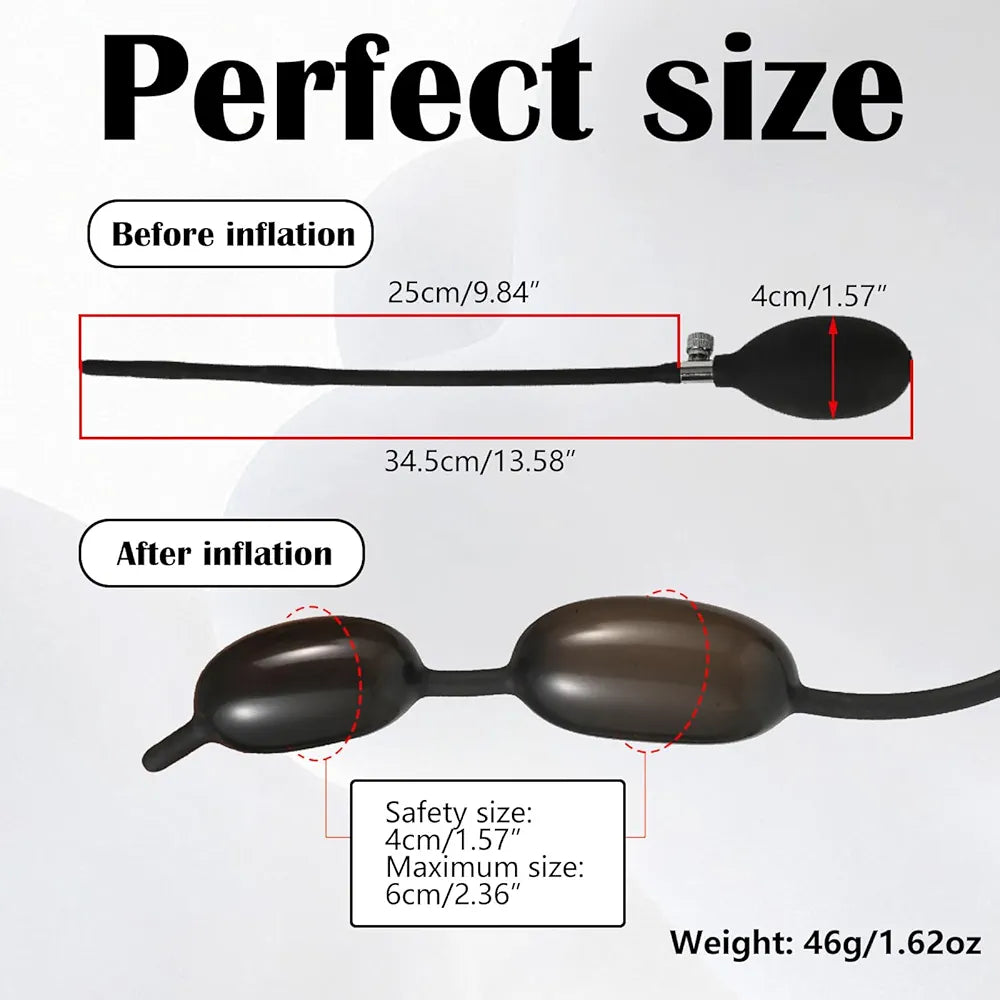 Silicone Urethral Sounding Rod and Vibrating Plug for Men