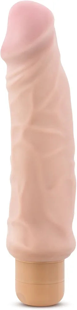 Blush X5 Plus 9.25-Inch Waterproof Realistic Vibrating Dildo with Flexible Shaft and Multi-Speed G-Spot Stimulation