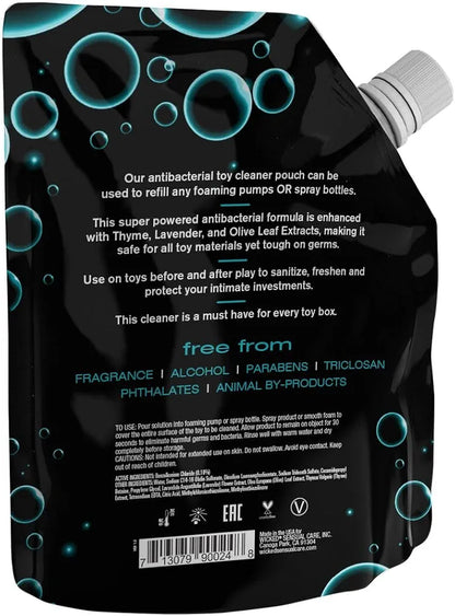 Wicked Sensual Care Erotic Toy Cleaner, 710 ml Bottle