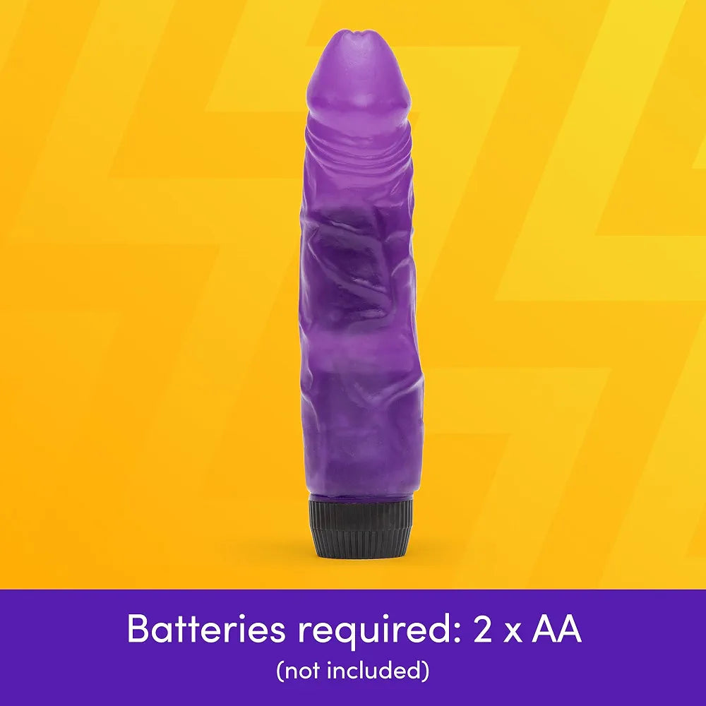Sensual 6.5-Inch Realistic Veiny Vibrating Dildo with Multi-Speed Stimulation