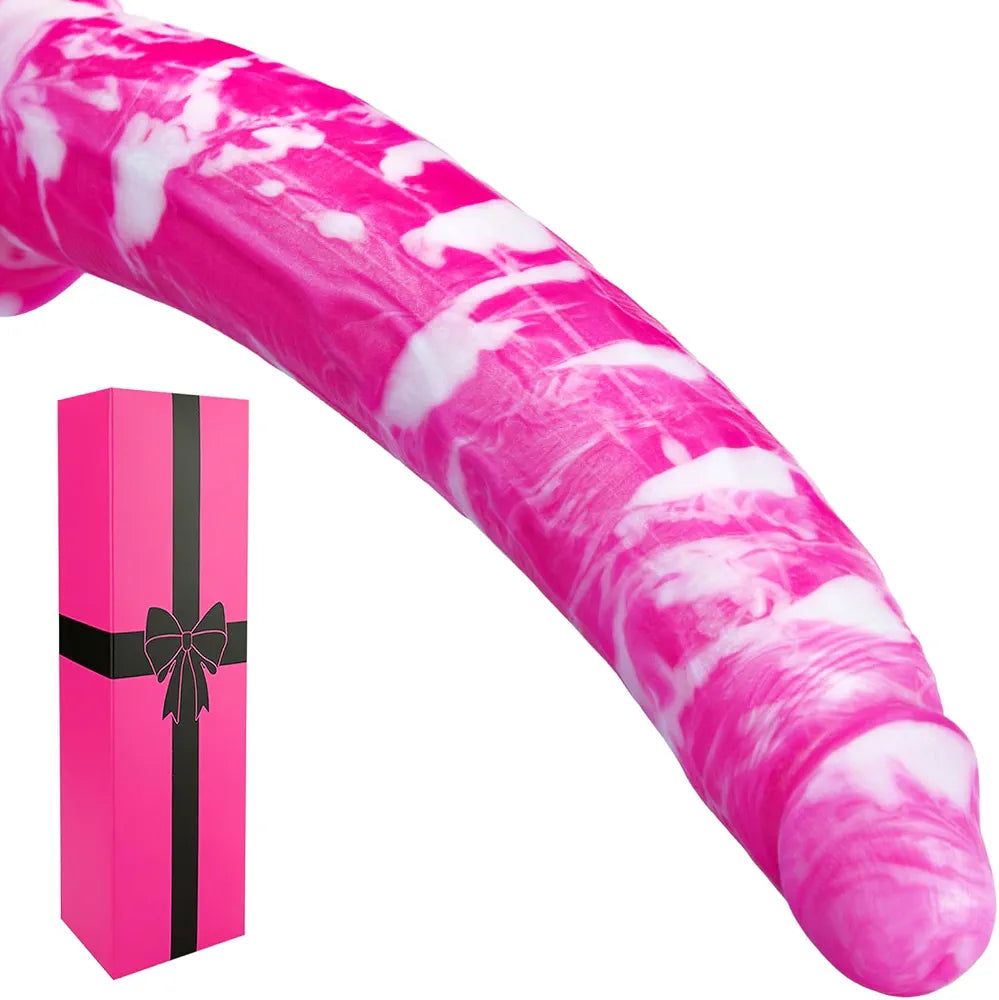 12-Inch Realistic Silicone Fantasy Dildo with Suction Cup - Extra Large and Thick
