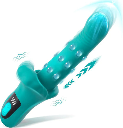 Premium 27-Function Rabbit Vibrator with Thrusting, Rotating, and Vibration Modes