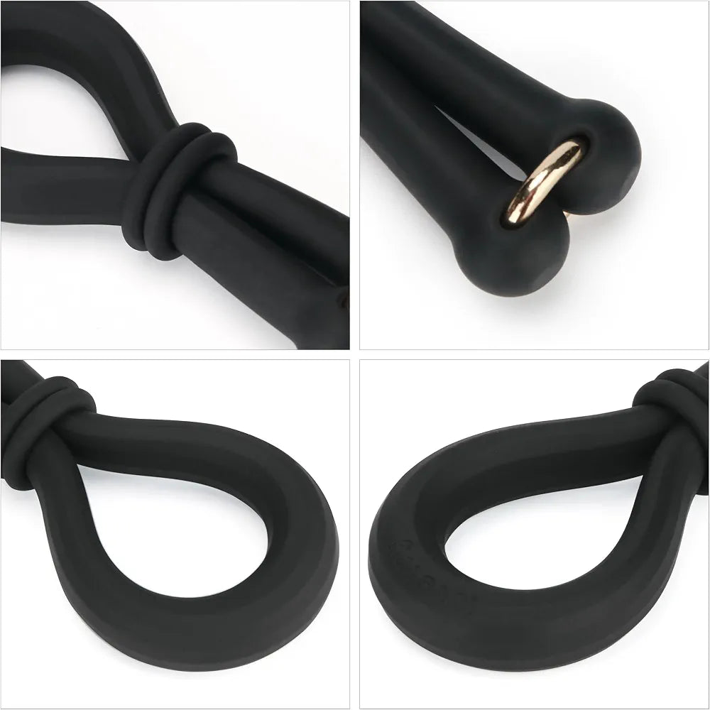AnyFit Pro Adjustable Silicone Dual-Ring Erection Enhancer and Ball Stretcher
