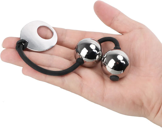 Premium Weighted Stainless Steel Kegel Exercise Beads for Pelvic Floor Training 220g