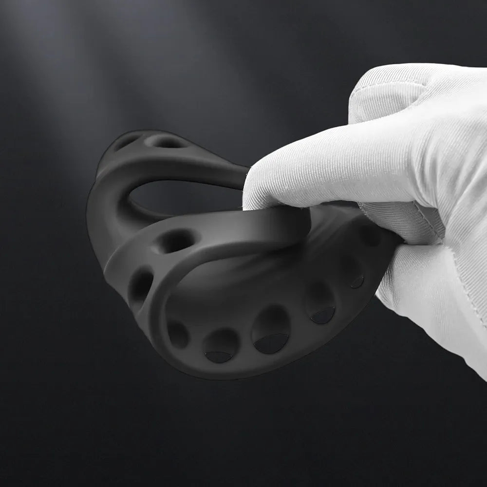 Romi Butterfly 9-Mode Dual-Stimulation Couple's Vibrator - Black
