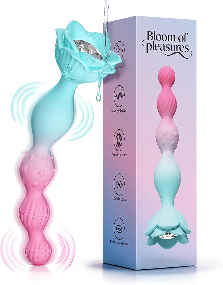 Yaluye 36-Mode Vibrating Anal Plug and Bead Massager for Prostate and G-Spot Stimulation