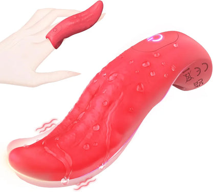 Dual-Action Clitoral and G-Spot Vibrator with 10 Stimulation Modes