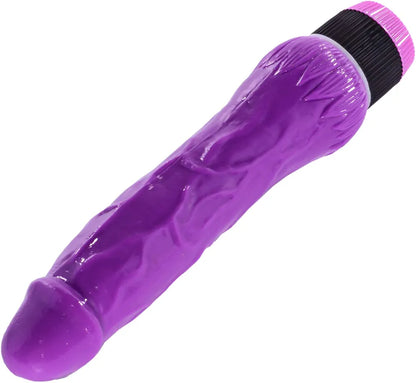 Realistic 8.7-Inch Vibrating G-Spot and Clitoral Stimulator for Couples