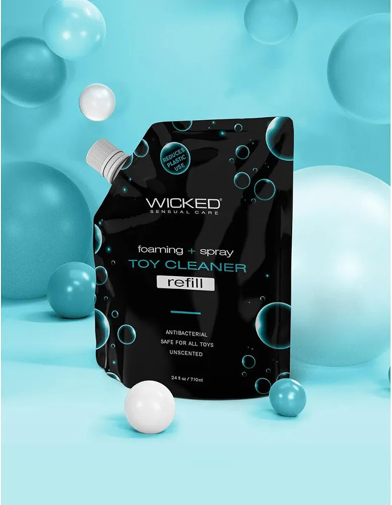 Wicked Sensual Care Erotic Toy Cleaner, 710 ml Bottle