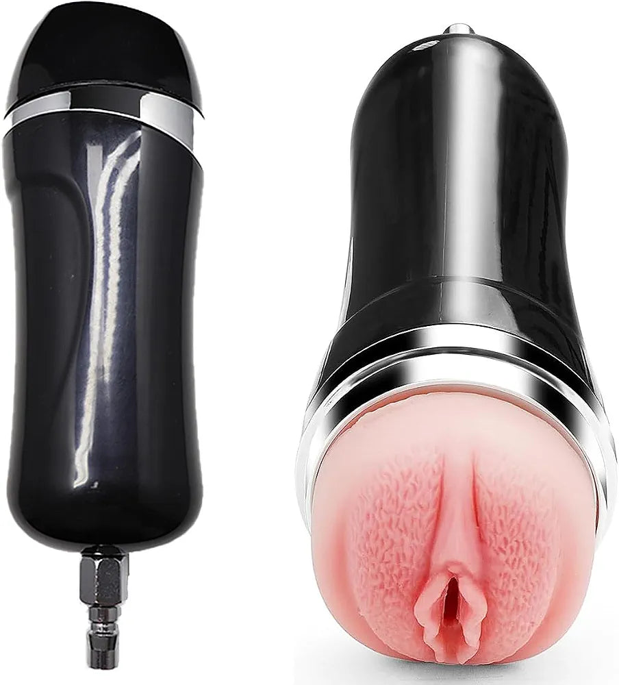 Automatic Thrusting Male Masturbator with Quick Lock Attachment for Sex Machines