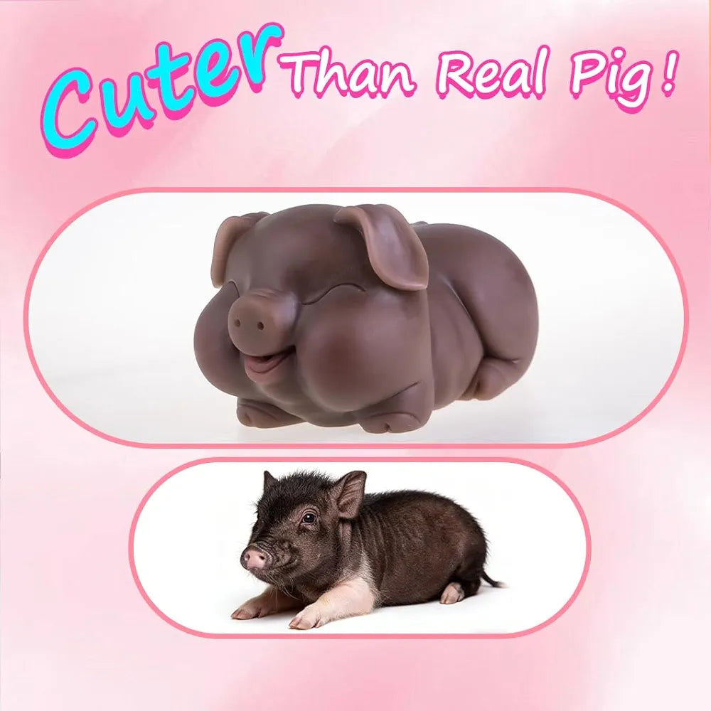 Realistic Pig-Themed Male Masturbator Torso with Dual-Entry Vaginal and Anal Channels