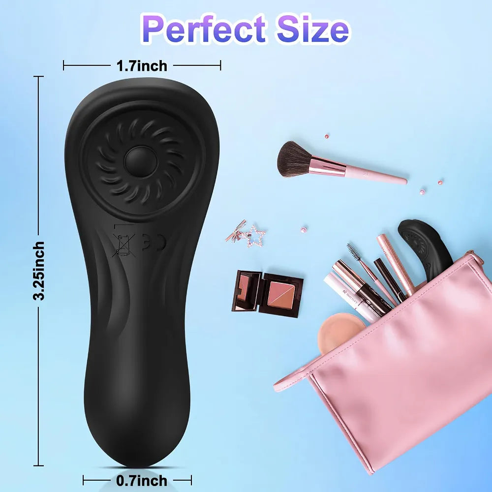 Butterfly Wearable Clitoral Vibrator with Remote Control, Magnetic Closure, and 7 Whisper-Quiet Vibration Modes