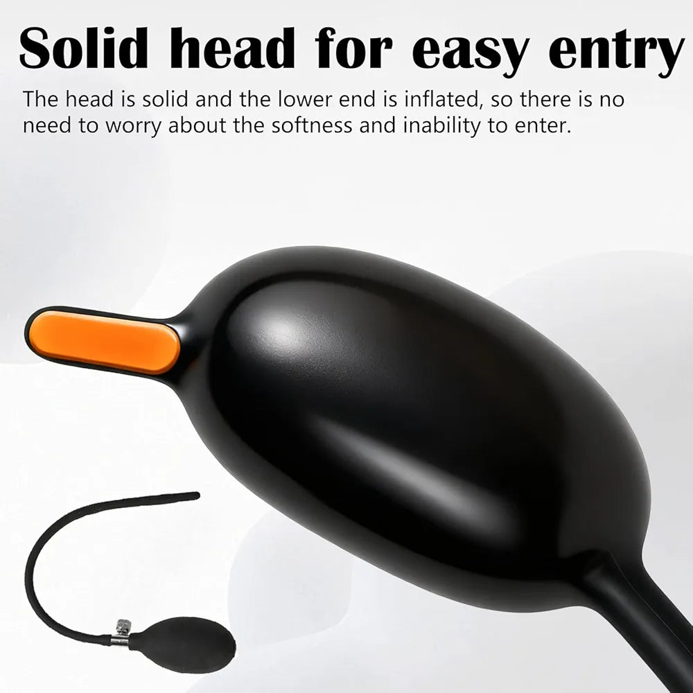 Silicone Urethral Sounding Rod and Vibrating Plug for Men