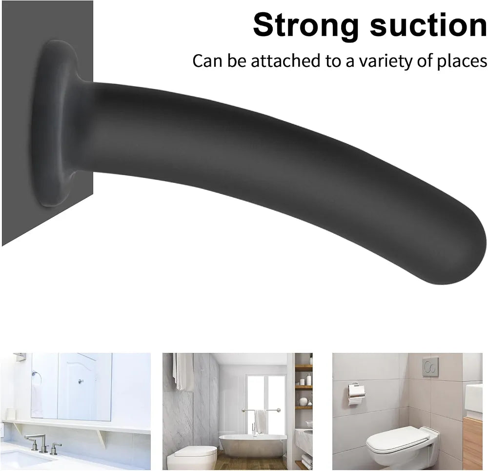 3-Piece Silicone Anal Plug and Dildo Training Kit with Suction Cup for Prostate and G-Spot Stimulation
