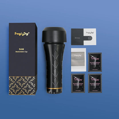 Tracy's Dog Realistic Male Masturbator Cup - Premium Lifelike Textured Pocket Pussy Stroker for Men