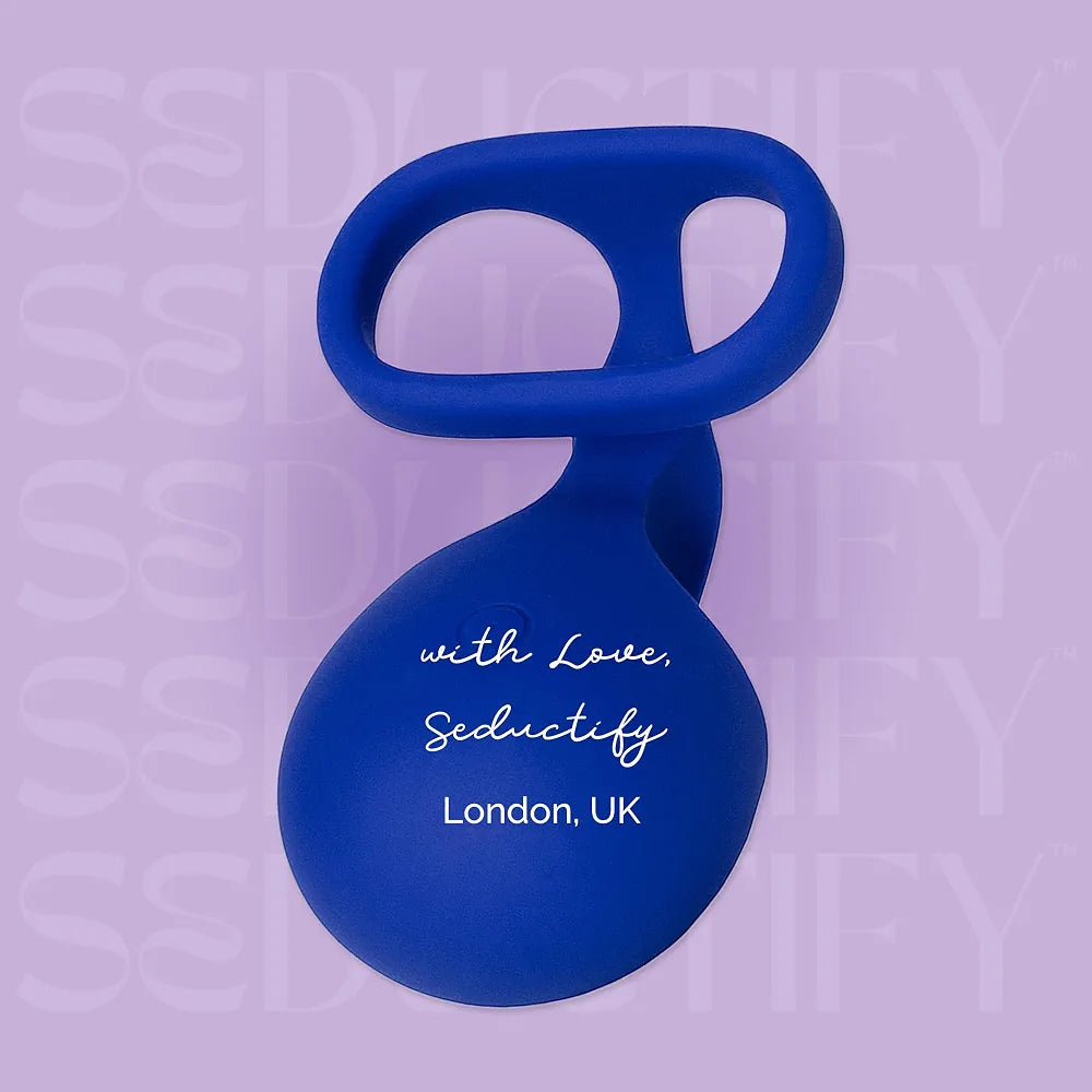 SEDUCTIFY Platinum Silicone Mini G-Spot Vibrator - 7 Modes, Waterproof & Travel-Friendly