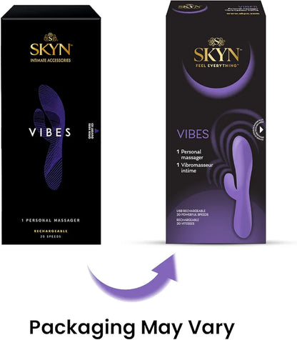 SKYN Vibes Rechargeable 20-Speed Premium Personal Massager