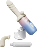 LOVENSE Spinel App-Controlled Thrusting, Vibrating, and Heating Dildo with Dual Stimulation and Suction Cup