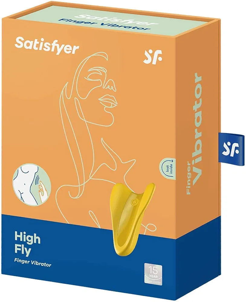 Satisfyer High Fly Ergonomic Couples Vibrator for Targeted Stimulation