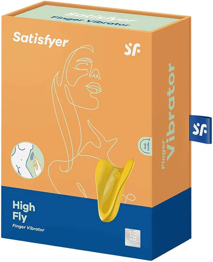 Satisfyer High Fly Ergonomic Couples Vibrator for Targeted Stimulation