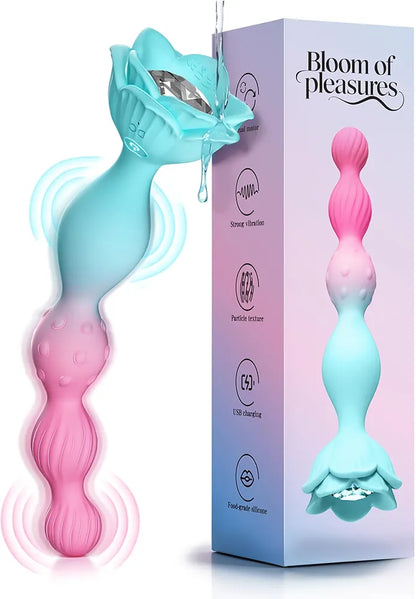 Yaluye 36-Mode Vibrating Anal Plug and Bead Massager for Prostate and G-Spot Stimulation
