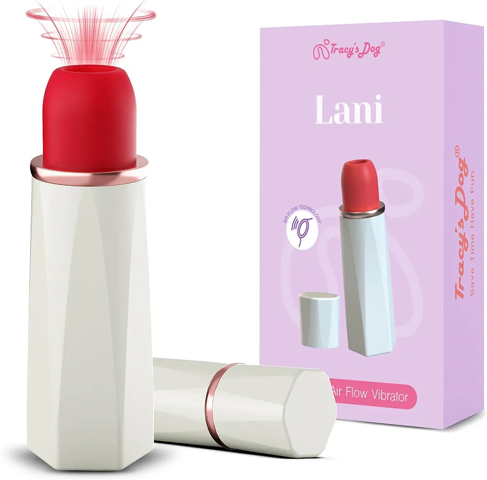 Lani Rose Clitoral Suction Vibrator - 9 Mode Waterproof Rechargeable Stimulator