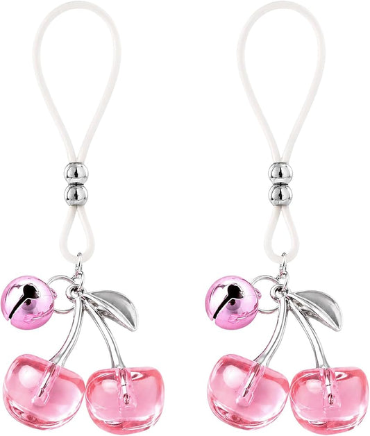 Adjustable Silicone Nipple Clamps - Non-Piercing Body Jewelry for Couples