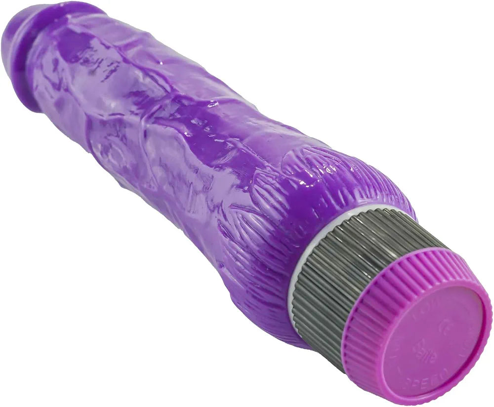 Realistic 8.7-Inch Vibrating G-Spot and Clitoral Stimulator for Couples