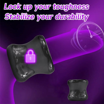 Premium Silicone Scrotal Stretcher and Penis Ring for Enhanced Erection and Stamina