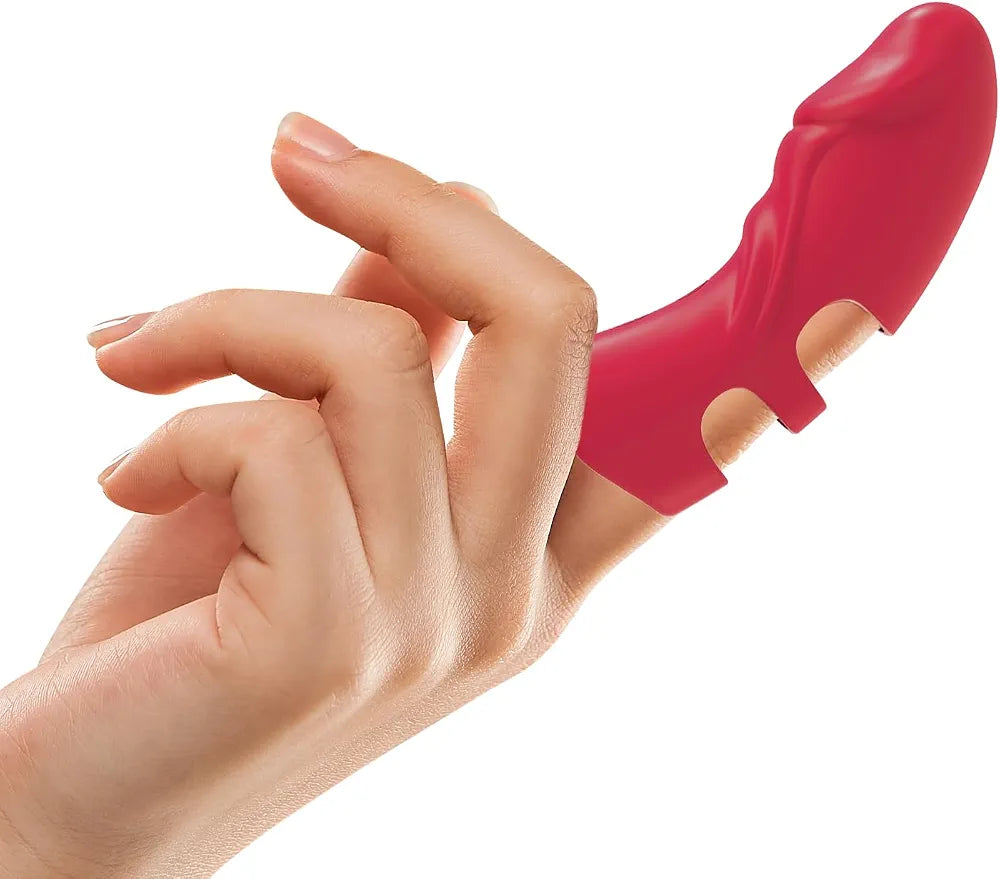Discreet Mini Finger Vibrator for Targeted Clitoral and G-Spot Stimulation