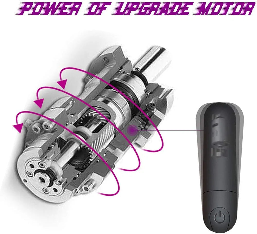 Rechargeable 10-Mode Waterproof Mini Bullet Massager for Targeted Stimulation