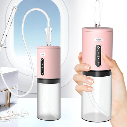 Multi-Function Automatic Anal and Vaginal Cleaner with 3 Speed Modes and Surround Spray for Sex Toys