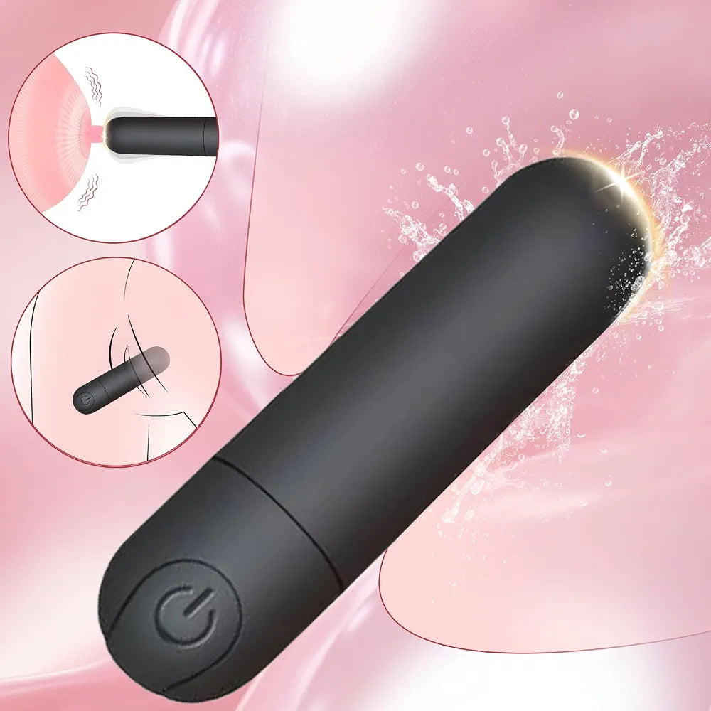 10-Mode Waterproof Remote-Controlled G-Spot and Clitoral Vibrator for Couples