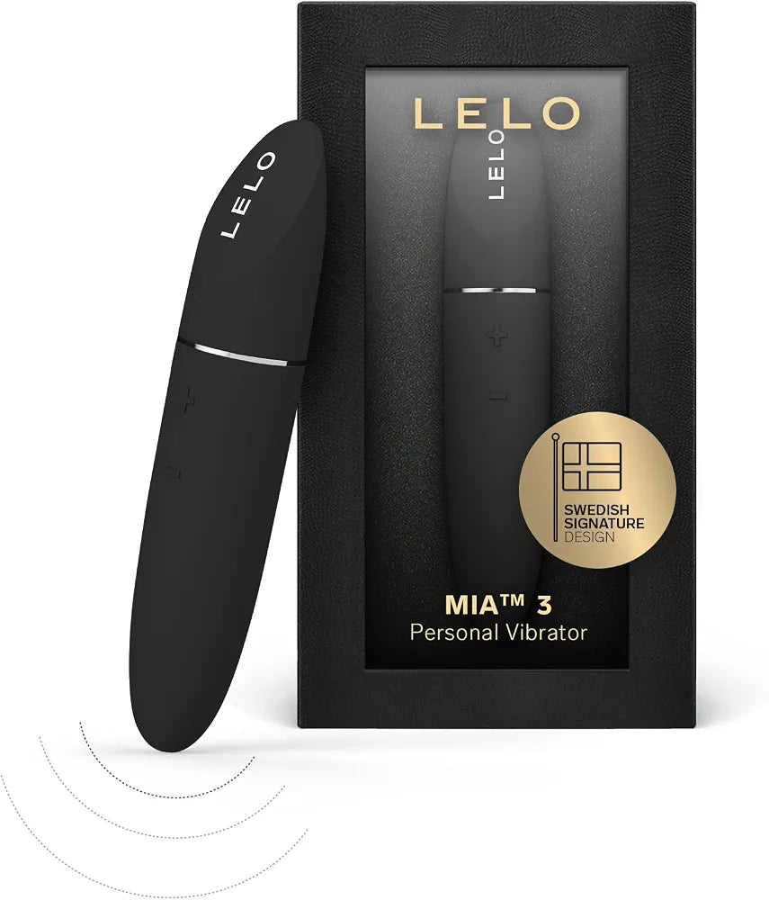 LELO MIA 3 Petite Personal Massager - Discreet Mini Vibrator with 8 Pleasure Settings